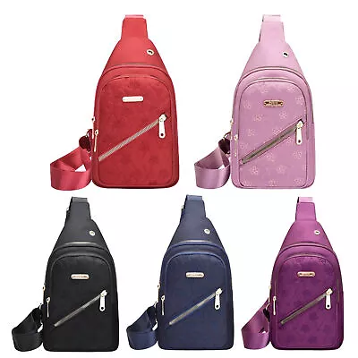 Women Chest Bag Outdoor Travel Sport Shoulder Sling Backpack Cross Body Bag • $15.29