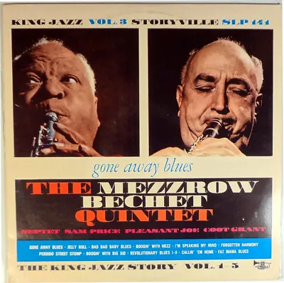The Mezzrow-bechet Quintet-really The Blues-king Jazz V. 3-storyville 141 • $29.95