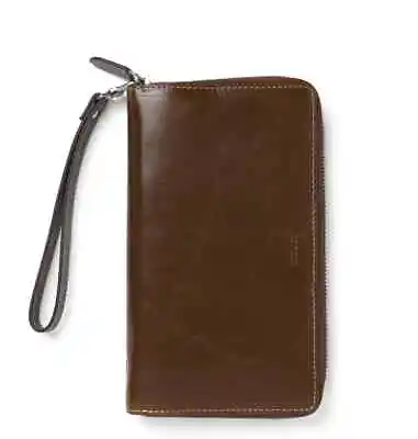 Filofax Malden Personal Compact Zip Leather Organiser • $169.59
