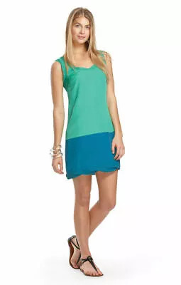 *NEW* Colorblock Green & Blue Casual Shift Dress By Thakoon For Target (Size L) • $45