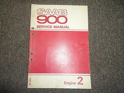 1981 Saab 900 Engine 2 Service Repair Shop Manual FACTORY OEM BOOK 81 DEALERSHIP • $19.99