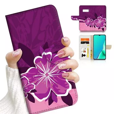 ( For Samsung S8 Plus / S8+ ) Flip Case Cover PB24147 Flower • $12.99