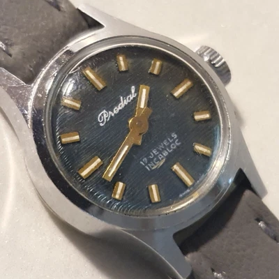 $130.41 • Buy Vintage Ladies Watch  PREDIAL  German's NOS Antique 17Rub Mechanic Watch 1970