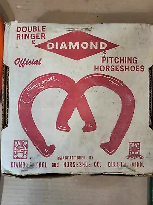 Vintage DIAMOND Pitching Horseshoes (Made In USA) • $100