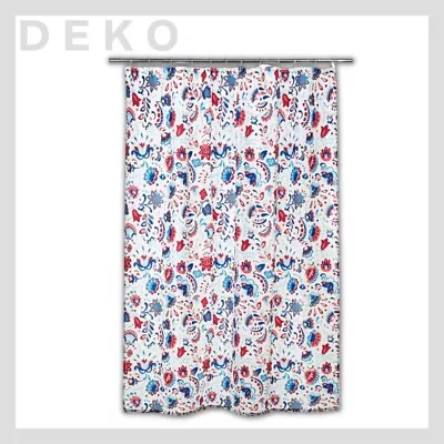 IKEA Multicolour Shower Bathroom Curtain Cover 80x180 DISPATCHED WITHIN 24HRS • £9.99