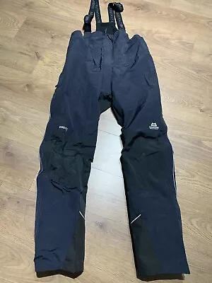 £350 • Buy Mountain Equipment Men’s KONGUR MRT Gore-Tex Pro Salopette Pants Size XL Black