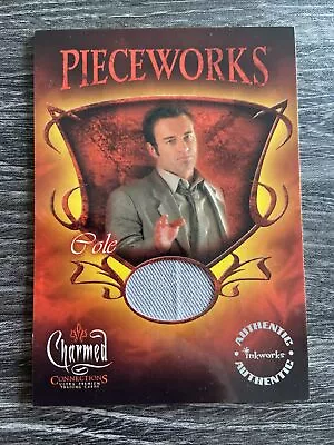 Charmed Connections Inkworks Pieceworks Costume Card PWC6 Julian McMahon As Cole • £24.99