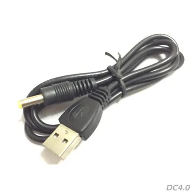 USB A Male To 4.0mm Jack Plug Lead DC 5V 1A Charger Power Cable Adapter Cord • £2.99