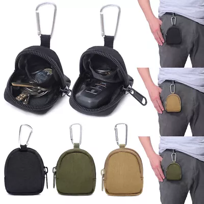 Mini Tactical Waist Bag Pouch Wallet Key Holder Purse Coins Pocket With Hook US • $7.98