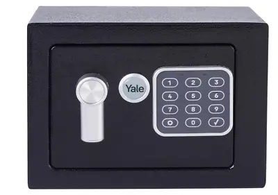 Yale - Electronic Mini Safe Black -YSV/170/DB2 19 X 20.5 X 24.5H Cm. • £28.99