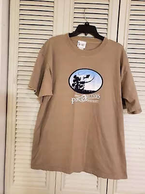 Vintage Walt Disney World Mens T Shirt Disney's Port Orleans Size XL READ! • $8.99