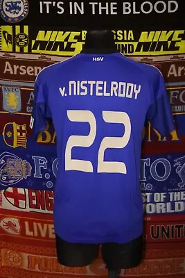 4/5 Hamburg Hamburger SV 176cm 15-16 Years #22 V.Nistelrooy 2010 Football Shirt • £59.99