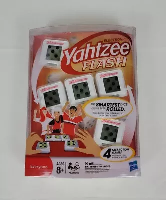 Electronic Yahtzee Flash Game By Hasbro 2009  New In Box Sealed • $23.90