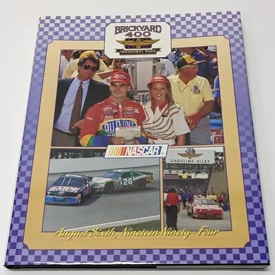 Brickyard 400 Commemorative Book 1994 Inaugural Race NASCAR Hardback With DJ • $12.99