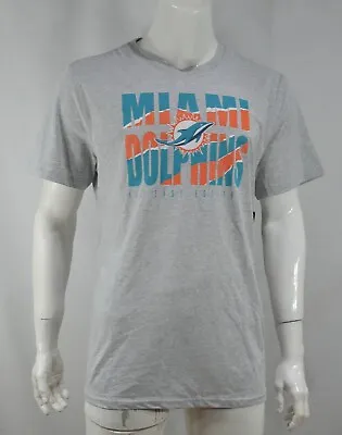 NFL Men's T-Shirt XL Miami Dolphins Officially Licensed Product Gray NWT • $11.99
