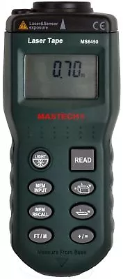 £24.11 • Buy Ultraschall-Abstandsmessgerät MASTECH MS6450 0,6 -15 M Ultrasonic Distance Meter