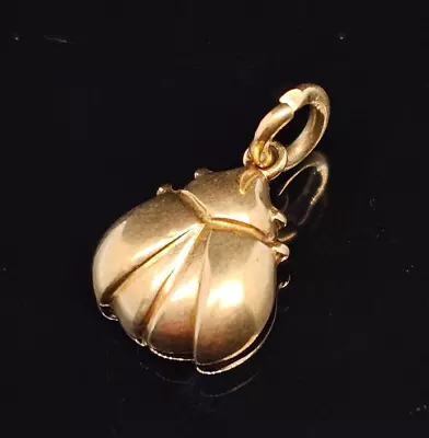 Vintage 14K Gold ~SWEET LADYBUG~ Charm Pendant • $99