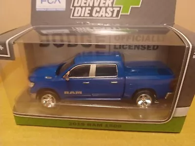 Denver Die-Cast 1:48 Scale 2019 Dodge Ram 1500 Crew Cab - BLUE - New • $13.39