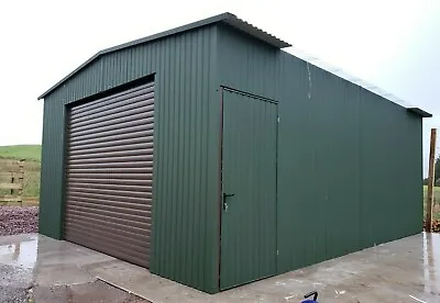 Big Workshop 17x23ft Garage For Gym Motorbike Garden Motorhome Shed & Storage • £8300