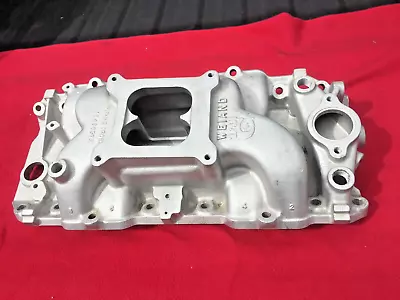 Weiand Team G 7535 BBC Rectangle Port Dual Plane Intake Manifold 396 427 454 • $299