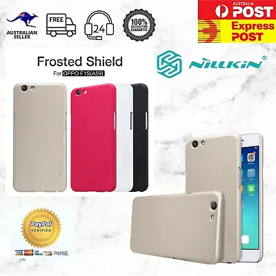 $8.95 • Buy Genuine Nillkin For F1S/A59  Super Frosted Matte Gold Back Case