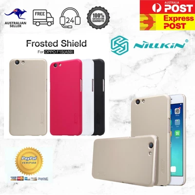 $8.95 • Buy Genuine Nillkin For F1S/A59  Super Frosted Matte Gold Back Case