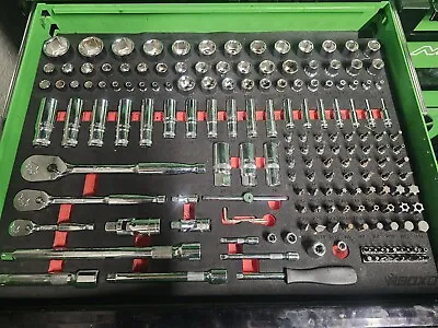 Boxo Master Socket Set Ratchets-Ext-Bits 171Pcs Sold By Mac Tools • £330