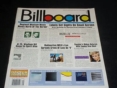 2001 July 21 Billboard Magazine - Aaliyah Back Cover Top 100 Charts - O 12838 • $49.99