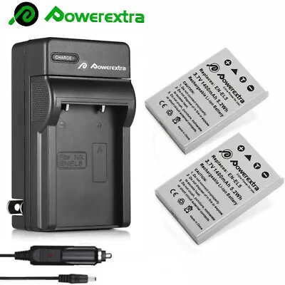 EN-EL5 Battery /Charger For Nikon Coolpix P500 P510 P520 P530 P80 P90 P100 P6000 • $8.99