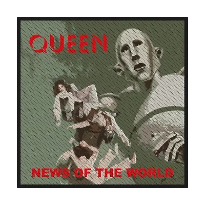Queen -  News Of The World   - Sew On Woven Patch - Official  • £3.99