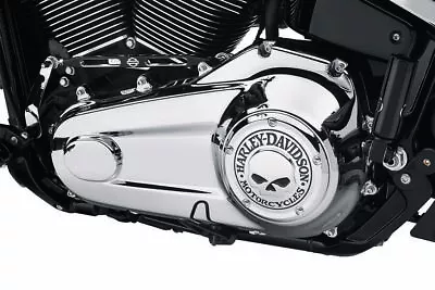 HARLEY DAVIDSON NEW OEM Willie G Skull Derby Cover 2018 + SOFTAIL 25700958 • $170.90