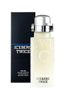 £25.08 • Buy Iceberg Twice EDT 75ml/125ml Eau De Toilette For Men New Pack