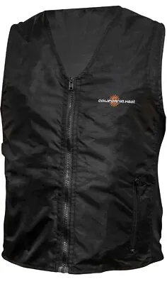 California Heat Heated Vest 7V Battery 4XL 5XL Cold Weather Motorcycle Riding HD • $89.99
