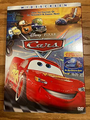 Cars DVD (Single-Disc Widescreen Edition) In Slipcover Lightning McQueen Pixar • $5.99