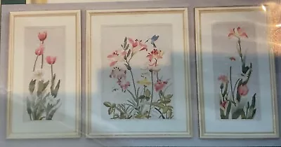 Extremely Rare Both Matching Elsa Williams GIFTS Of SPRING DUO Crewel Embroidery • $65