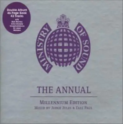 Judge Jules : Ministry Of Sound - The Annual 1999 [Lim CD FREE Shipping Save £s • £2.97