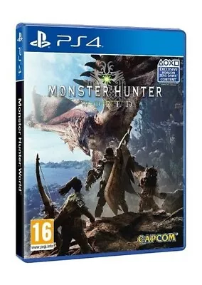 $34.99 • Buy Monster Hunter - World - Playstation 4, Playstation 5 (brand New, Sealed)