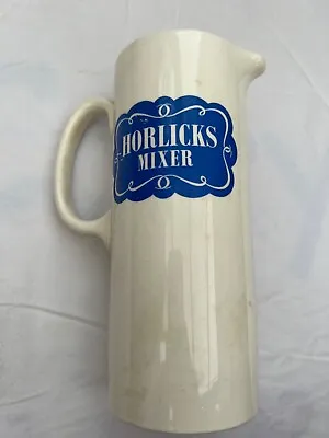 Vintage Horlicks Mixer Jug Ceramic By Alfred Meakin 20cm Tall • £20