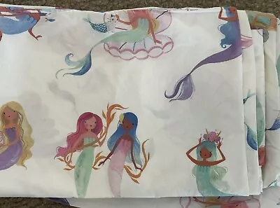 Pottery Barn Kids Gemma Mermaids Twin Sheet Set Preowned • $14