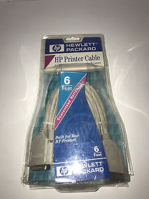 Hewlett Packard HP Printer Cable Ieee 1284 A B 6 Foot New • $4.49