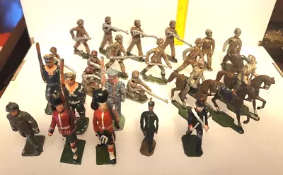 Vintage Toy Soldiers (25) Soljertoy Heyde Mignot Britains Timpo Johillco • $20