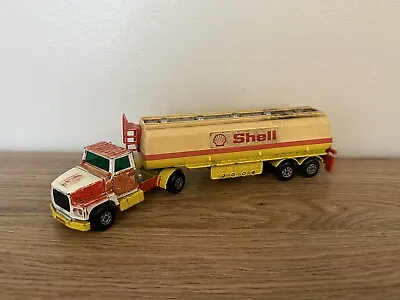 Matchbox Lesney SuperKings Shell Ford LTS Tractor & Articulated Tanker K16 • £3.50