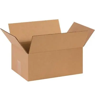 14x10x6  Corrugated Boxes For Shipping Packing Moving Supplies 25 Total • $35.99