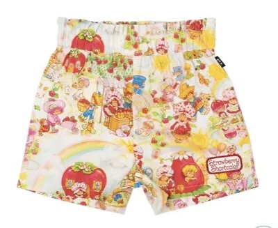 ROCK YOUR KID Paperbag Girls Shorts - Strawberry Land Size 5 - 100% Cotton • $40