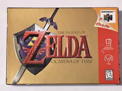 The Legend Of Zelda Ocarina Of Time N64 NTSC - 100% Authentic Complete Boxed • £285.95