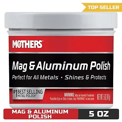 Mothers 05100 Mag & Aluminum Polish 5 Oz. • $10.90