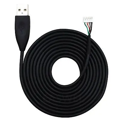 For Logitech MX518 Gaming Mouse Cable 2M USB Replacement Wire Line Cord Black • $6.54