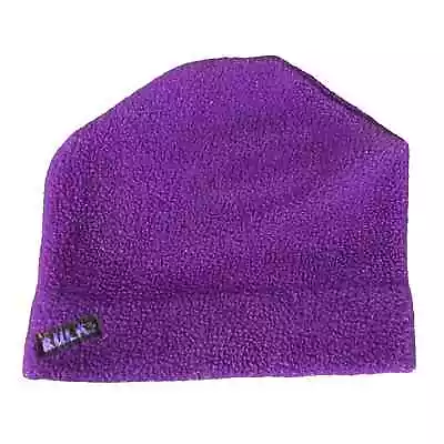 Vintage 90s Purple Bula Beanie Made In USA Ski Winter Hat Retro Classic Skiing • $22.50
