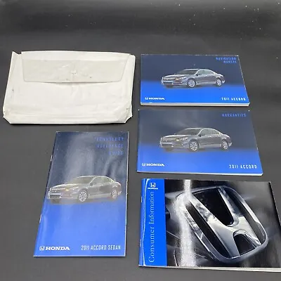 2011 Honda Accord Owners Manual SUPPLEMENTS ONLY Navigation Tech Guide Warranty • $13