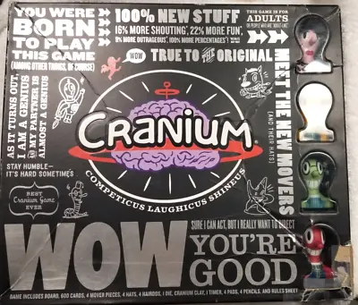Vintage Cranium WOW You’re Good Game Adults Complete Fantastic Condition 2007 • $21.77